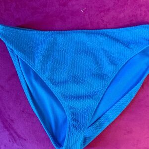 Shade & Shore Turquoise Bikini Bottoms - Size Medium